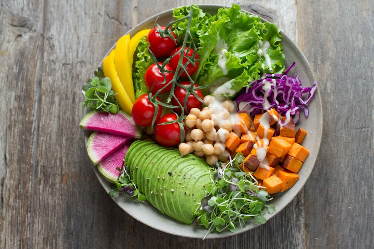 Caribbean plant-based dish